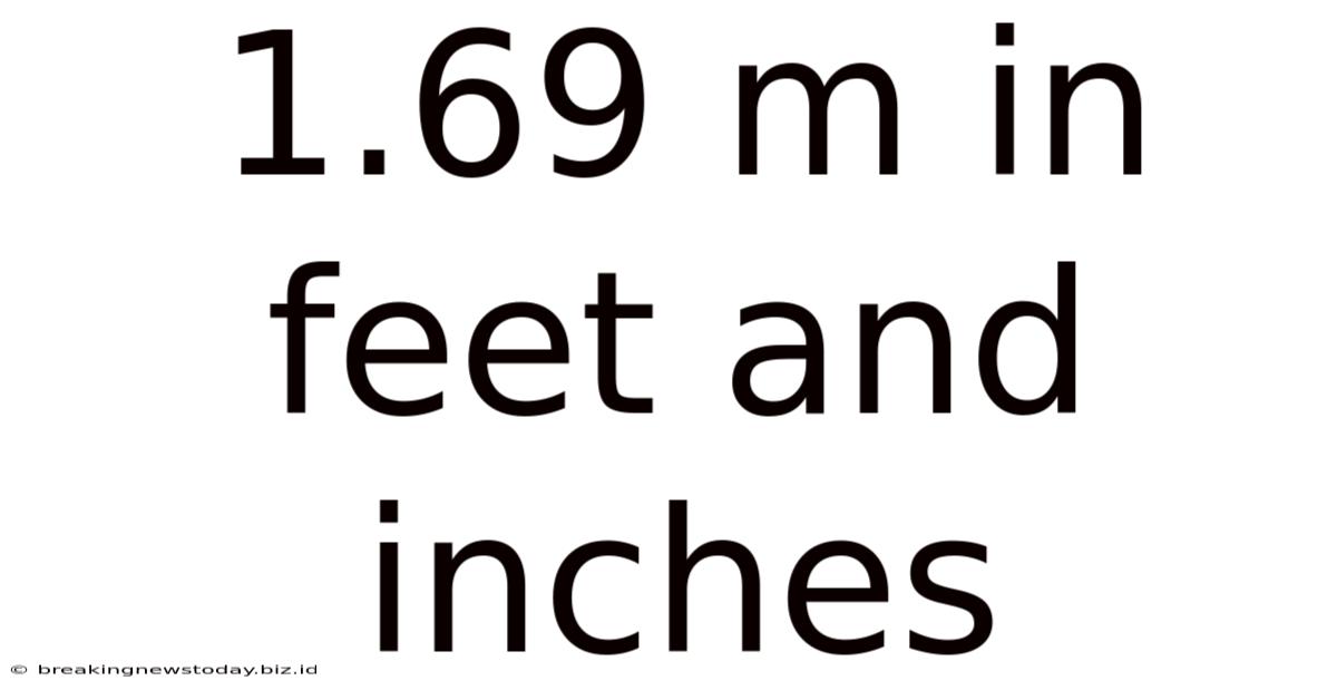 1.69 M In Feet And Inches