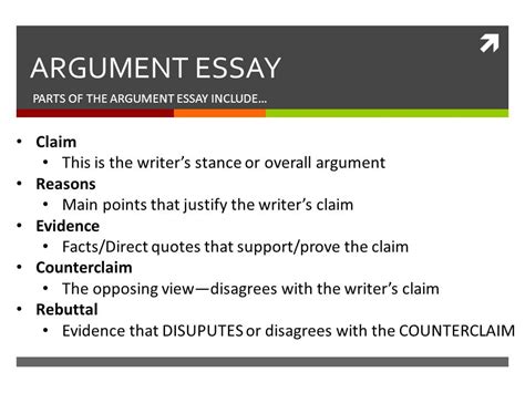 An Effective Claim For An Argumentative Essay Is