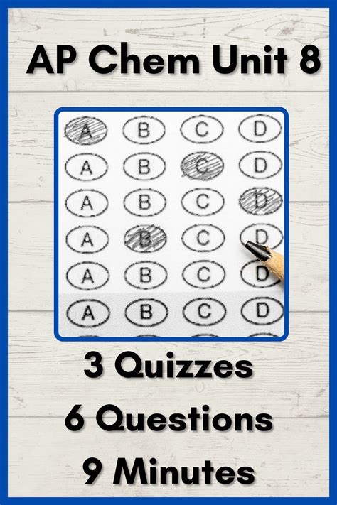 Ap Chemistry Unit 8 Progress Check Mcq