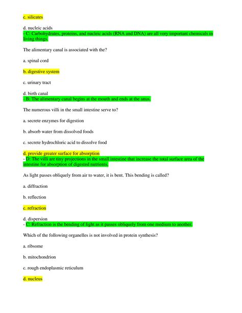 Ati Teas Version 7 Answer Key Quizlet