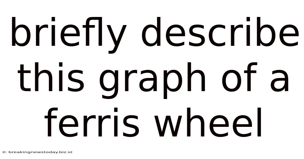 Briefly Describe This Graph Of A Ferris Wheel