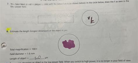 Draw The F As Seen In The Low Power Field