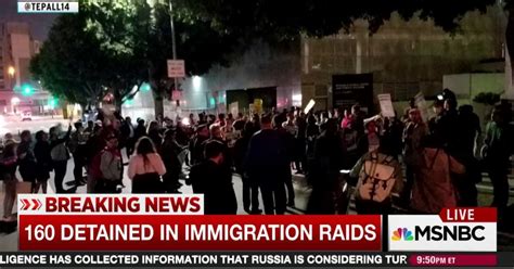 Early Trump ICE Raids Net 500