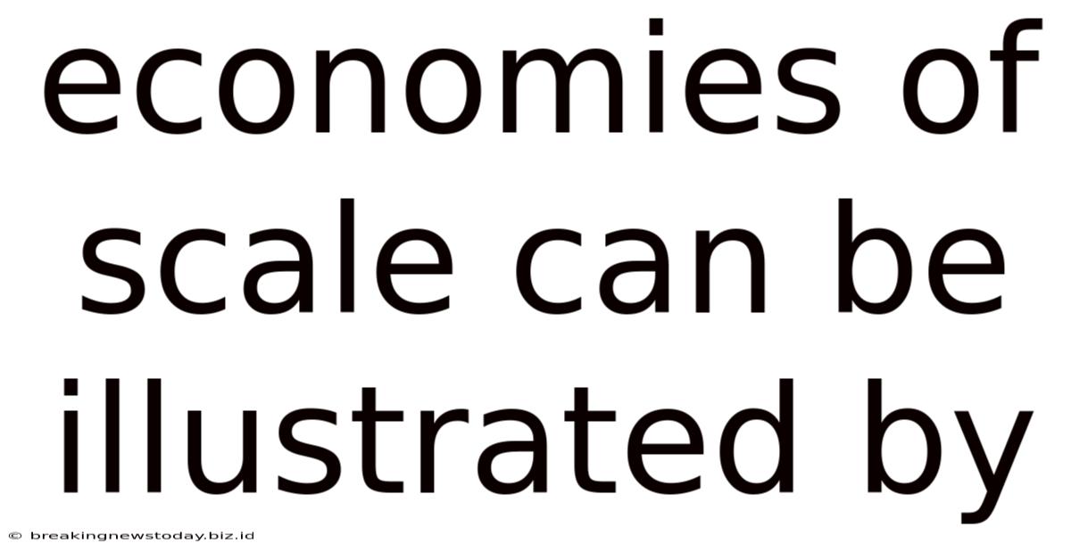Economies Of Scale Can Be Illustrated By
