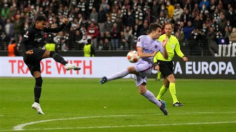 Europa League: Traumtor Beschert Frankfurt Sieg