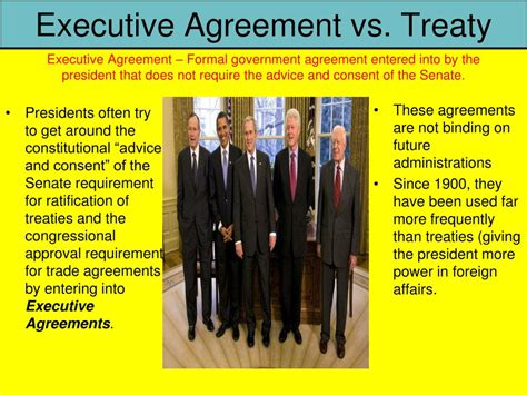 Executive Agreements Have Been Cited As Evidence That