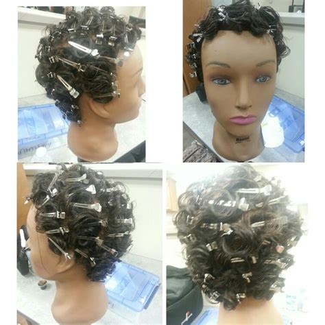 Flat Curvature Pincurls Are Also Called Sculpture Curls Or