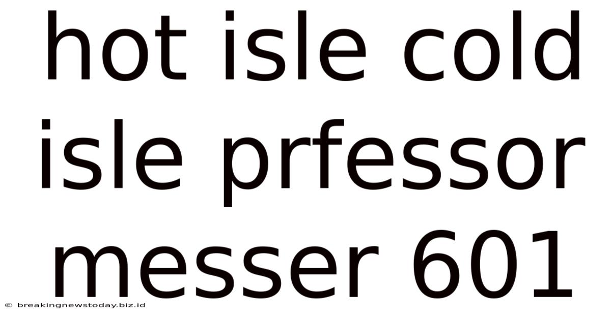 Hot Isle Cold Isle Prfessor Messer 601