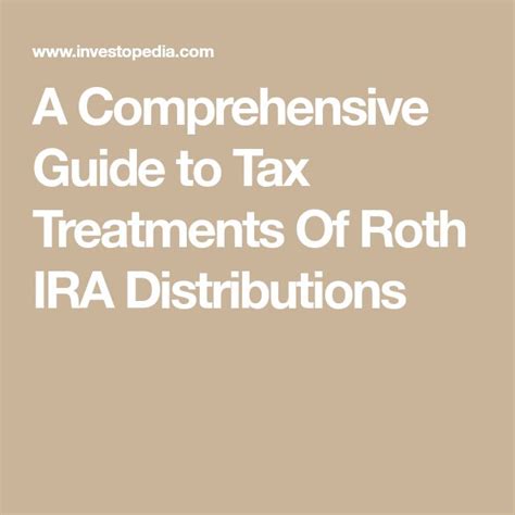 How Are Roth Iras Treated For Tax Purposes Quizlet