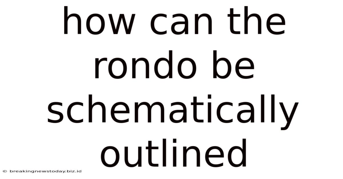 How Can The Rondo Be Schematically Outlined