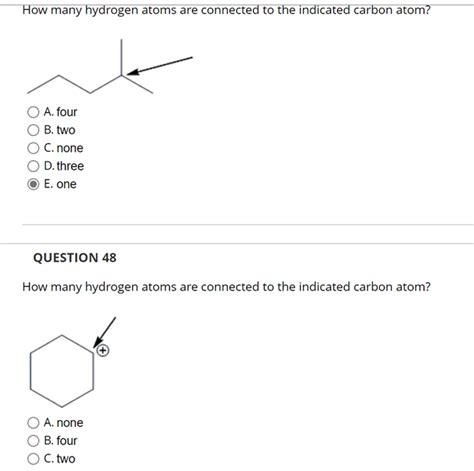 How Many Hydrogen Atoms Can Be Attached To Carbon B