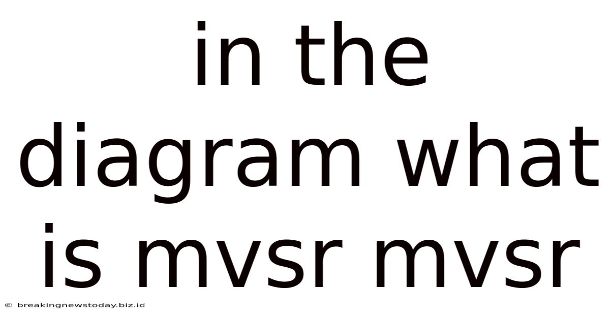 In The Diagram What Is Mvsr Mvsr