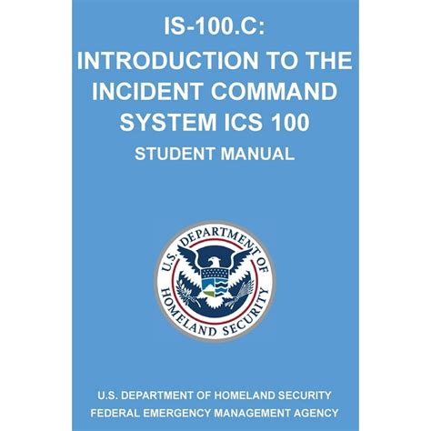 Is-100.c Introduction To The Incident Command System Ics 100 Quizlet