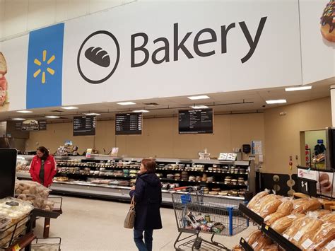 It's Busy At The Bakery Counter Walmart