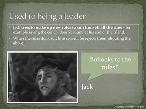 Key Quotes From Jack In Lord Of The Flies