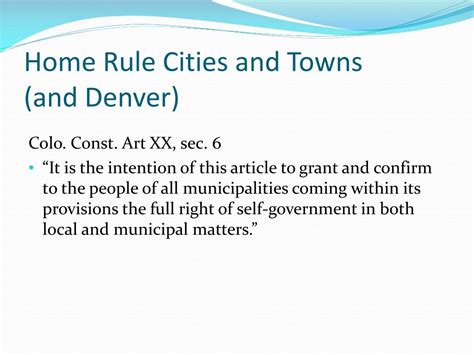 Local Government Can Use Home Rule In Georgia To Change