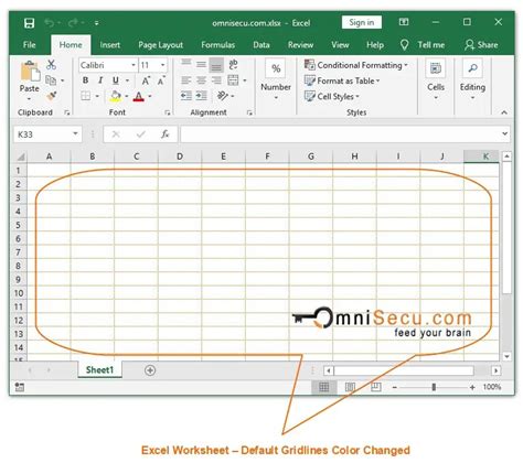 Modify This Worksheet So Gridlines Will Print