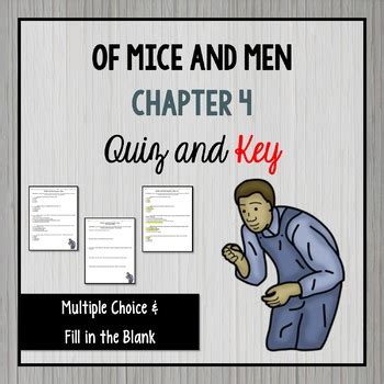 Of Mice And Men Chapter 4 Quizlet