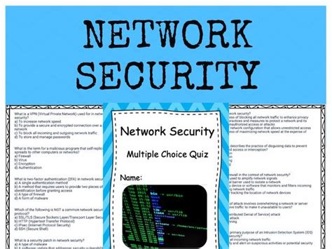 Quiz: Module 09 Network Security Appliances And Technologies