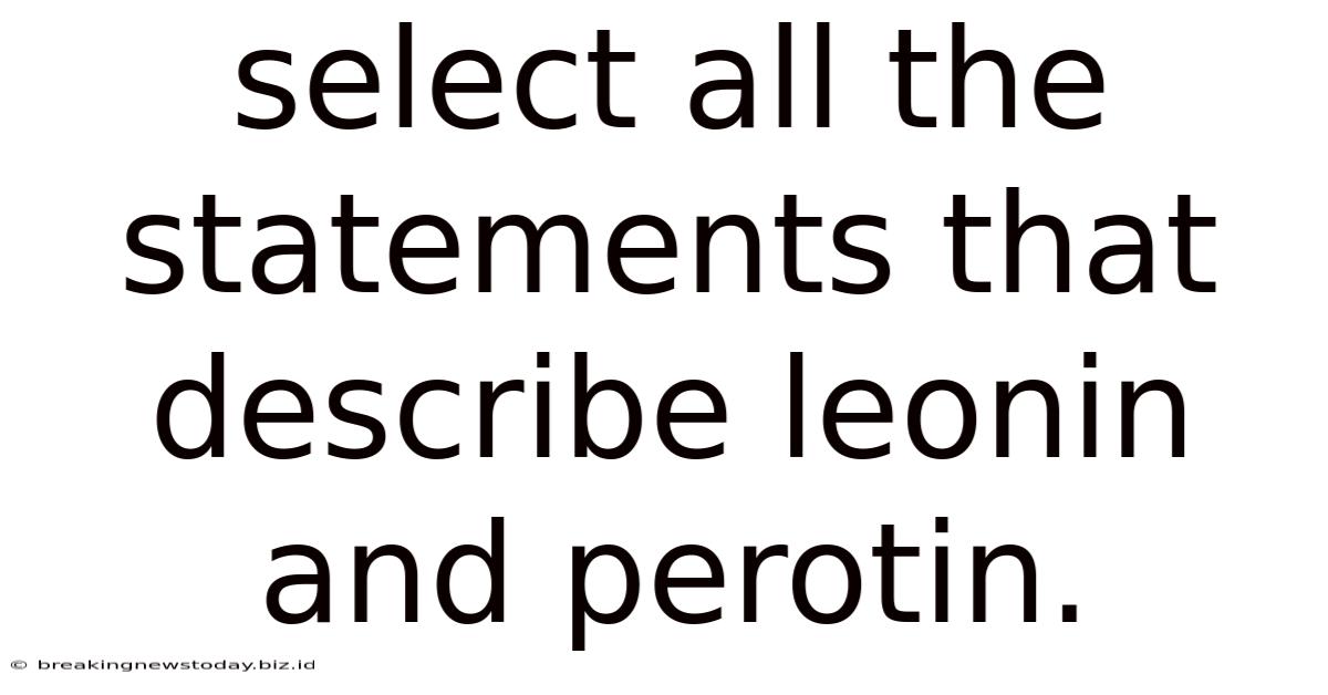 Select All The Statements That Describe Leonin And Perotin.