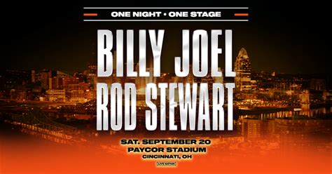 September Concert: Billy Joel & Rod Stewart, Cincinnati