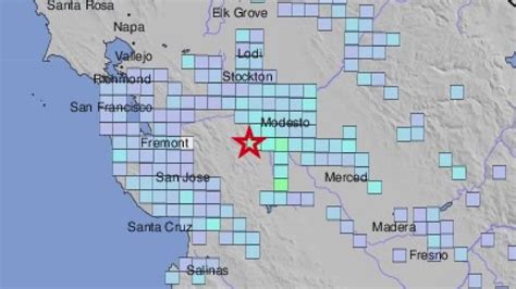 Small Earthquakes Swarm San Francisco Bay Area