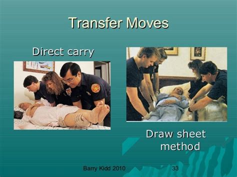 The Direct Carry Is Used To Transfer A Patient