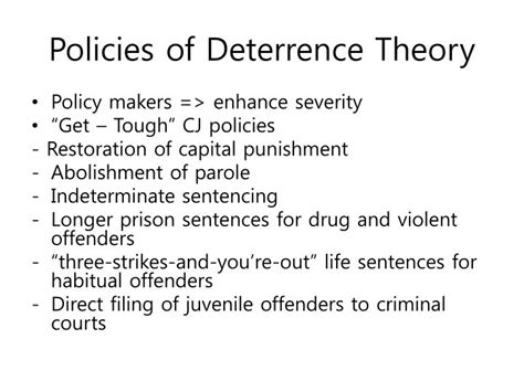 The Policy Of Deterrence Is Based On The Idea That