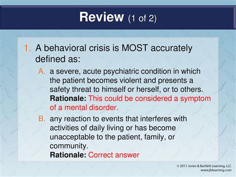 The Term Behavioral Crisis Is Most Accurately Defined As Quizlet