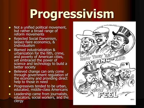 The Word Progressivism Came Into Common Use Around 1910