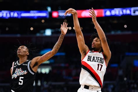 Trail Blazers At Clippers: 7 PM PST Game