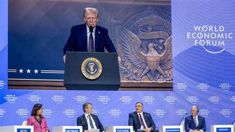 Trump's Davos Speech Targets Biden