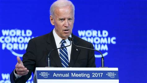 Trump's Sharp Words For Biden In Davos