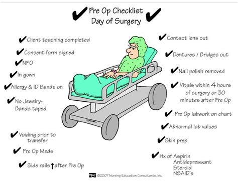 What Action By The Nurse Best Encompasses The Preoperative Phase