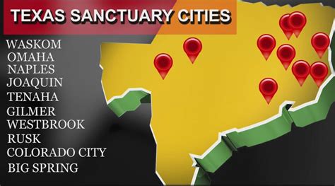 What Are Sanctuary Cities In Texas Quizlet