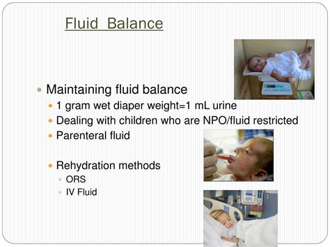 What Are The Principles Of Fluid Balance In Infants