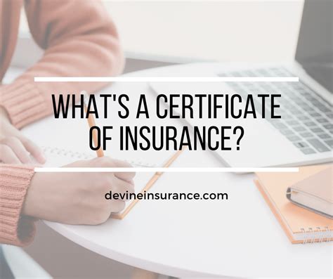 What Is A Certificate Of Insurance Quizlet