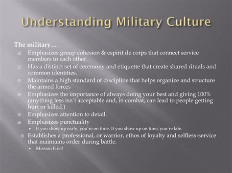 What Is The Definition Of Military Cultural Awareness