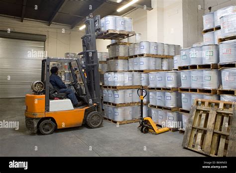 When Lifting Pallets Of Ae Using A Forklift