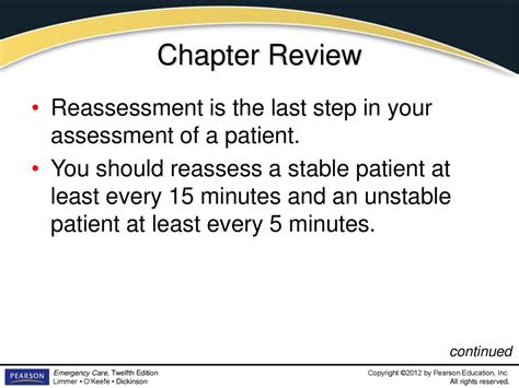 When Performing A Reassessment Of Your Patient You Should First