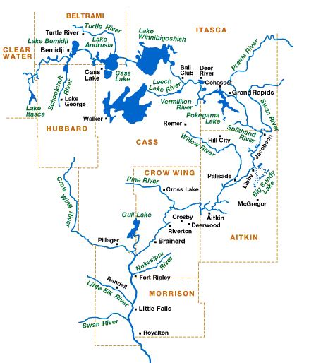 Where Are The Headwaters Of The Mississippi River Quizlet