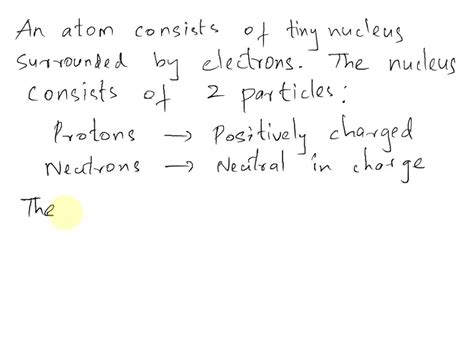 Which Argument Best Explains The Charge Of An Atomic Nucleus