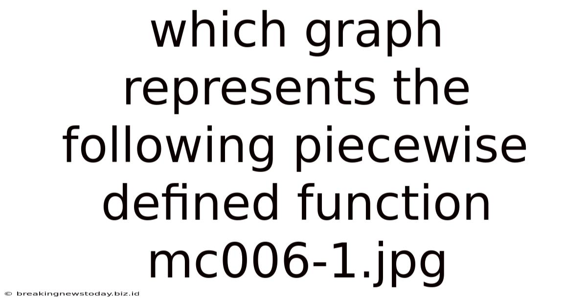 Which Graph Represents The Following Piecewise Defined Function Mc006-1.jpg