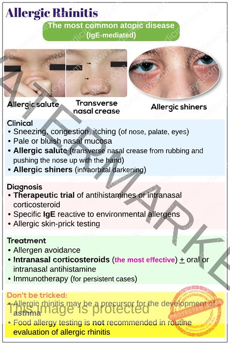 Which Identified Clinical Manifestation Is A Sign Of Allergic Rhinitis