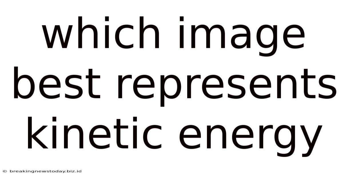 Which Image Best Represents Kinetic Energy