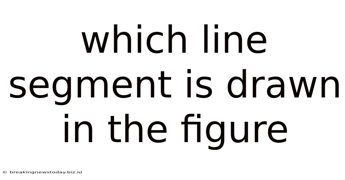 Which Line Segment Is Drawn In The Figure