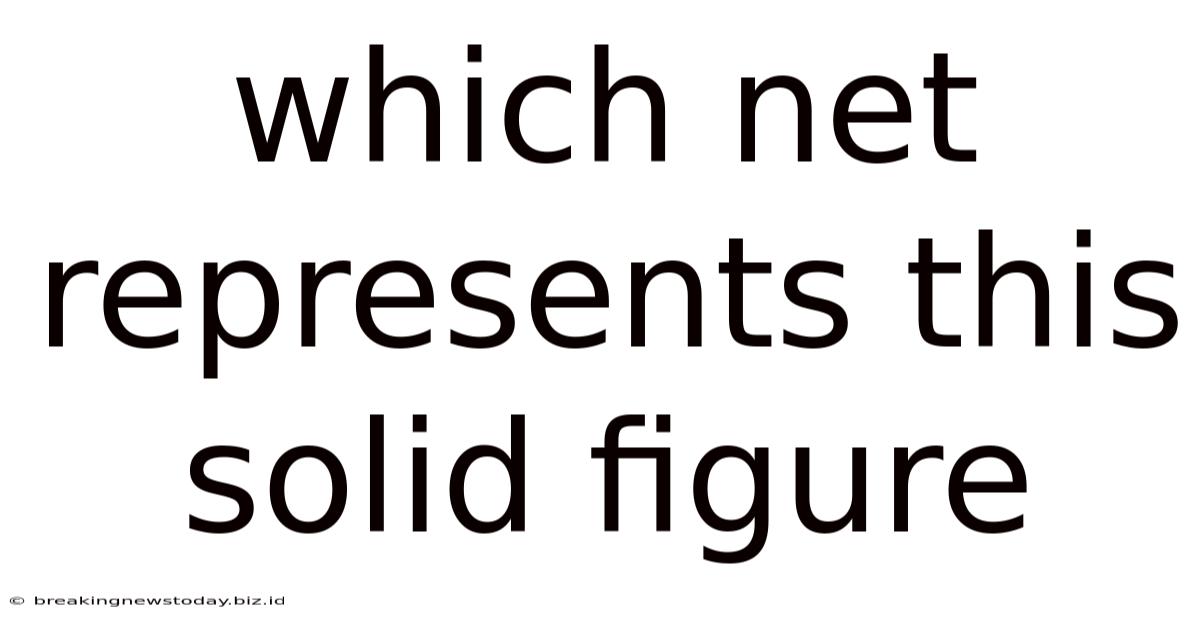 Which Net Represents This Solid Figure