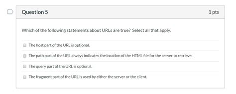 Which Of The Following Is True Of Compressed Urls Quizlet