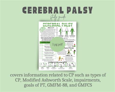 Which Of The Following Statements Regarding Cerebral Palsy Is Correct