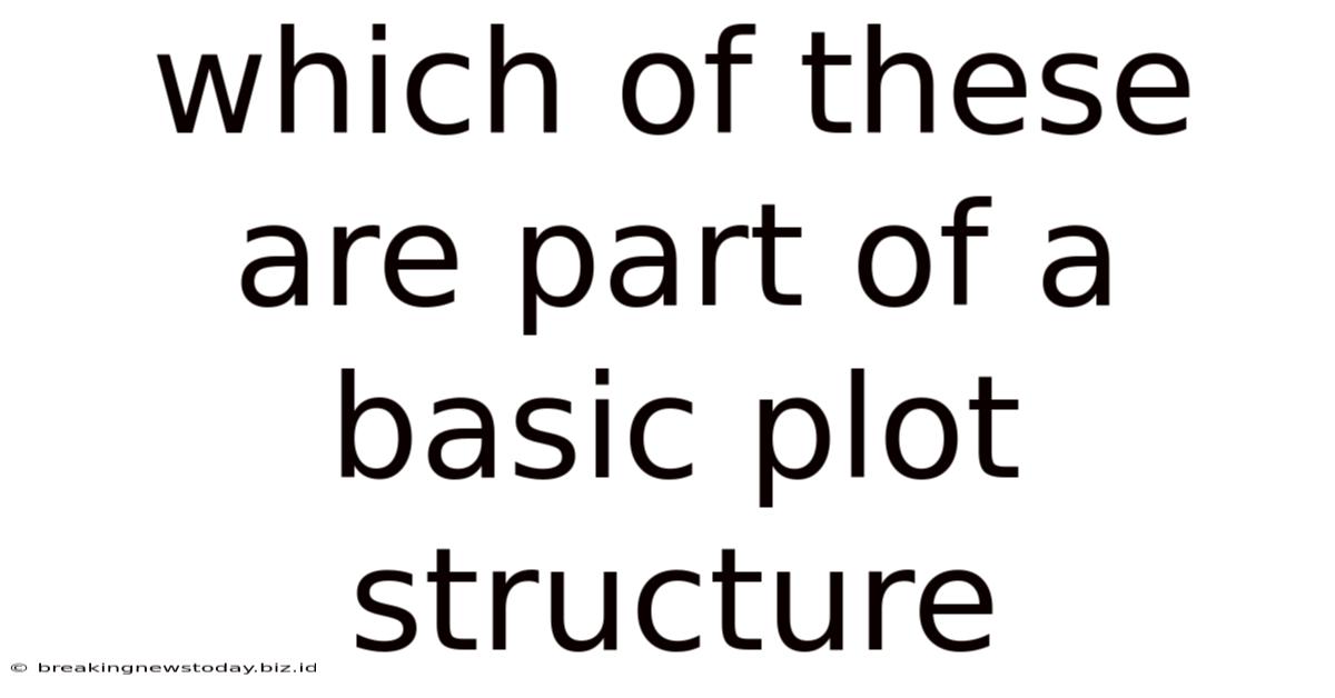Which Of These Are Part Of A Basic Plot Structure